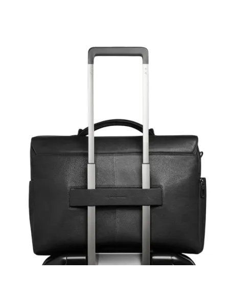 Piquadro Cronus computer briefcase, black