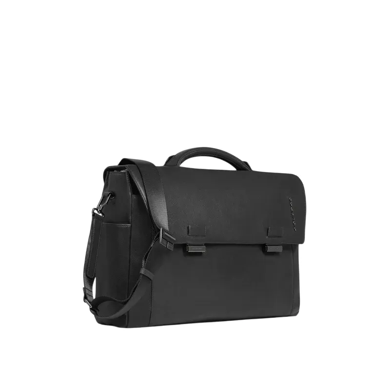 Cartella in pelle porta pc Piquadro Cronus, nera 2