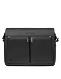 Piquadro Orion 13.3 laptop messenger, black
