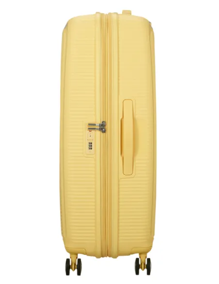 Trolley 77 cm aus Polypropylen SoundBox, pastel yellow