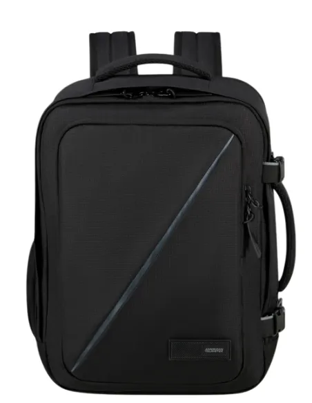 Reise-Rucksack mit 15,6 Laptop-Halterung American Tourister Take2cabin, schwarz