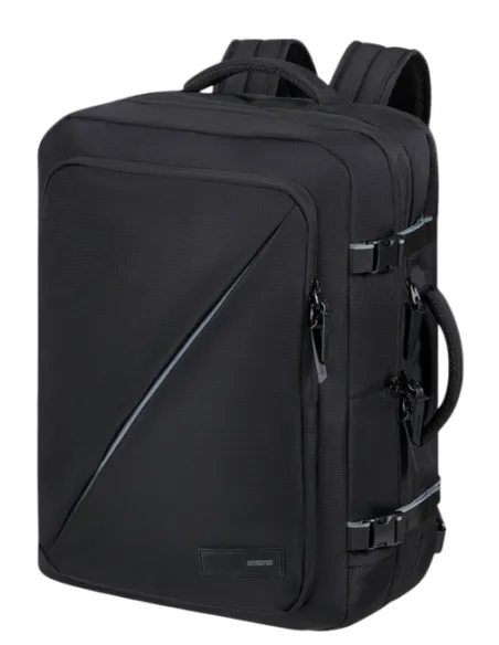 Zaino da viaggio grande espandibile American Tourister, nero