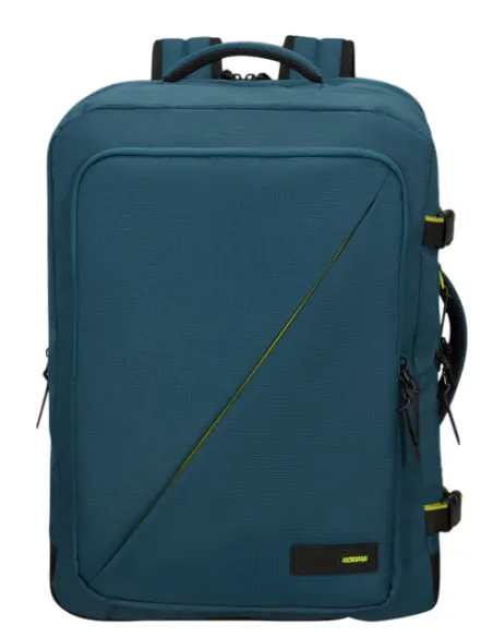 American Tourister large expandable travel backpack, harbor blue