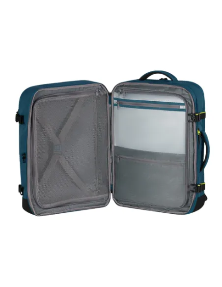 American Tourister large expandable travel backpack, harbor blue