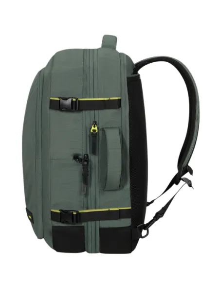 American Tourister large expandable travel backpack, dark forest