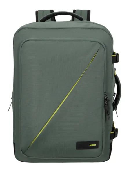 American Tourister large expandable travel backpack, dark forest