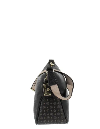 Pollini schwarz Umhängetasche mit...