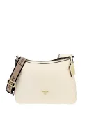 Pollini ivory shoulder bag with heritage insert
