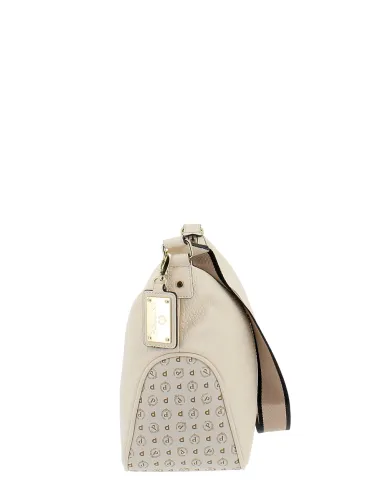 Borsa donna a spalla Pollini, avorio