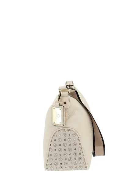 Borsa donna a spalla Pollini, avorio