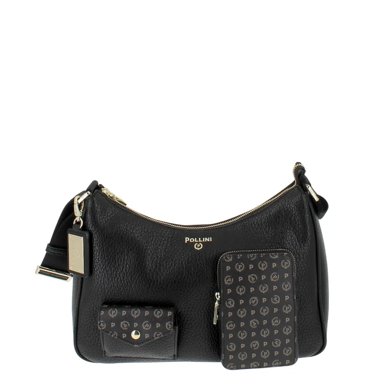 Borsa donna Pollini, nera