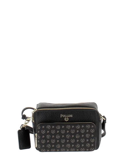 Borsa a tracolla Pollini, nera