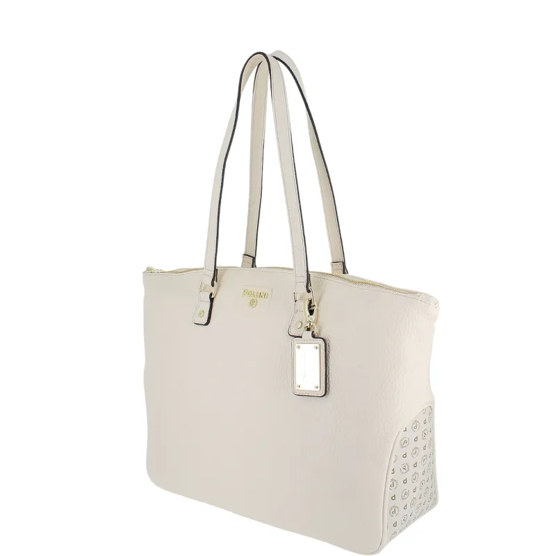 Pollini Einkaufstasche, creme 2