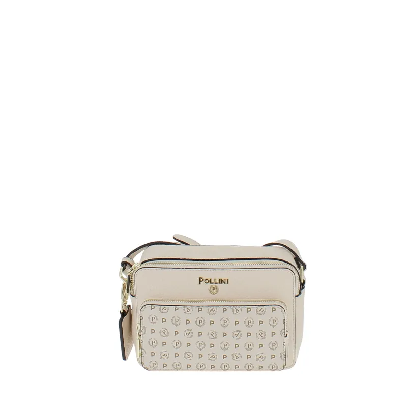 Pollini cross-body bag, cream