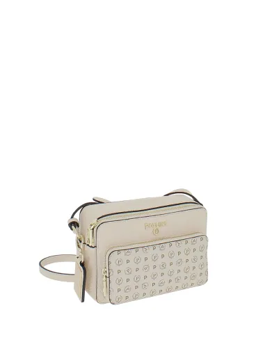 Pollini kleine Umhängetasche, creme