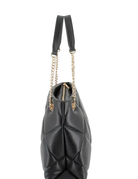 Borsa shopping trapuntata Love Moschino, nera