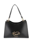 Borsa shopping donna Love Moschino, nera