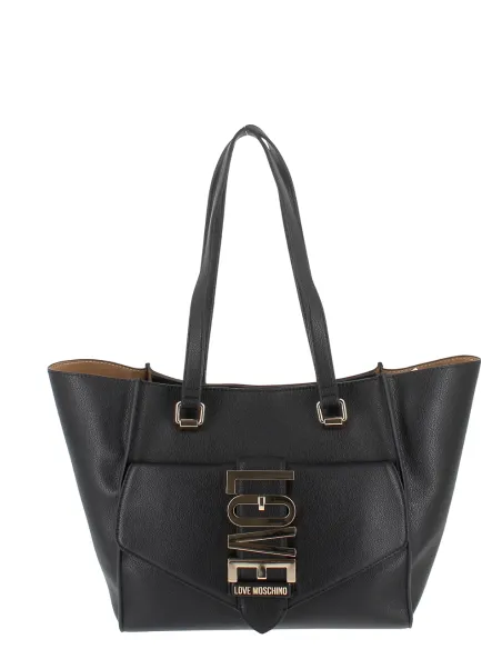 Borsa shopping Love Moschino, nera