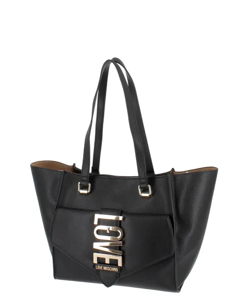 Borsa shopping Love Moschino, nera