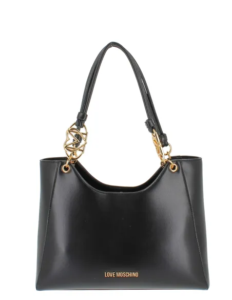 Love Moschino Jewel shopping bag, black