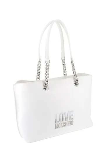Love Moschino shopping bag, white