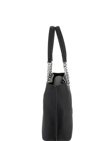 Borsa a spalla donna Love Moschino, nera