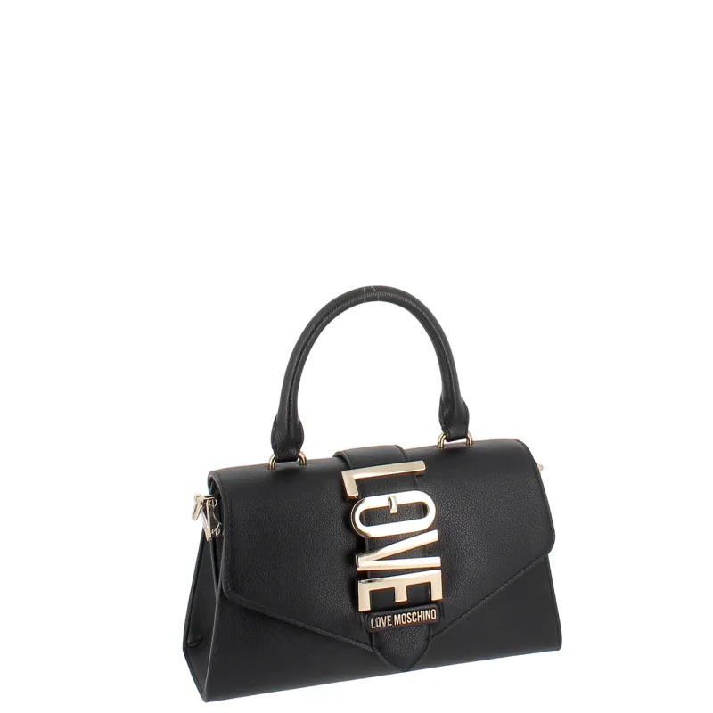 Borsa a mano piccola Love Moschino, nera 2