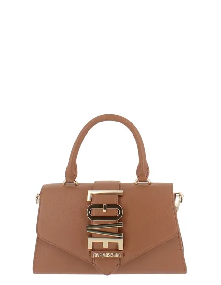 Love Moschino kleine Handtasche, camel