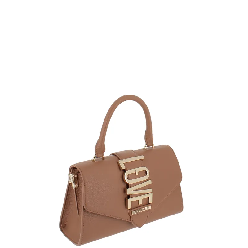 Love Moschino kleine Handtasche, camel 2