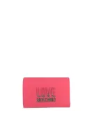 Pochette donna con catena Love Moschino, fucsia