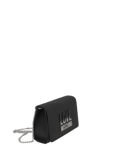Love Moschino clutch bag with chain,...