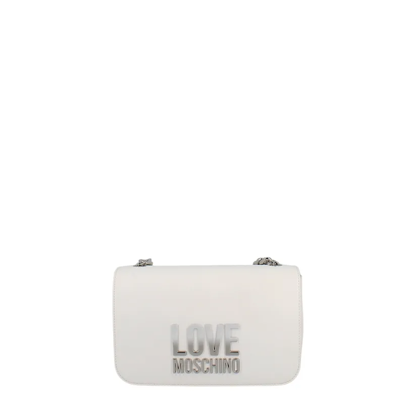 Love Moshino cross-body bag, white