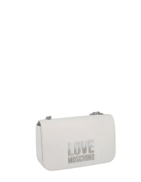 Love Moshino cross-body bag, white
