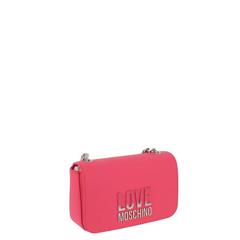 Borsa donna a tracolla Moschino, fucsia 2