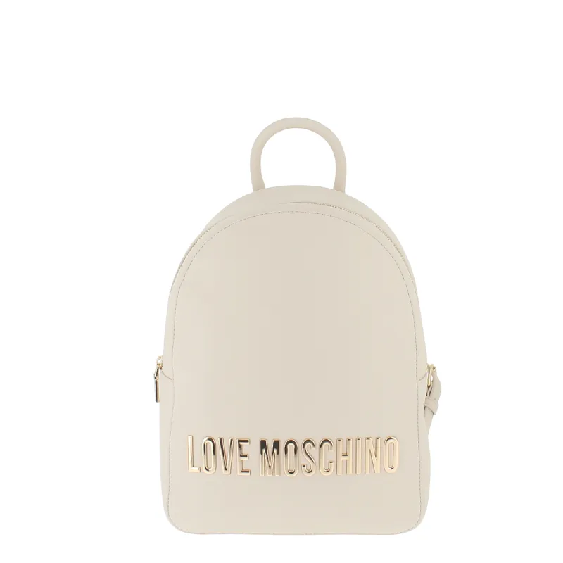 Love Moschino Rucksack, elfenbein