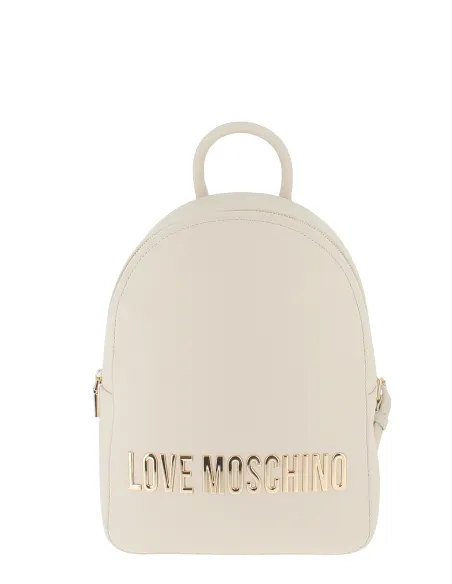 Love Moschino Rucksack, elfenbein
