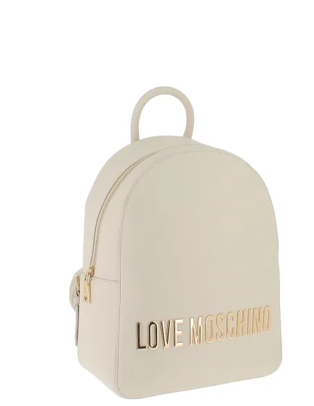 Love Moschino Rucksack, elfenbein