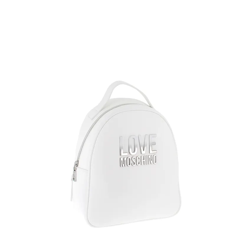 Love Moschino medium backpack, white 2
