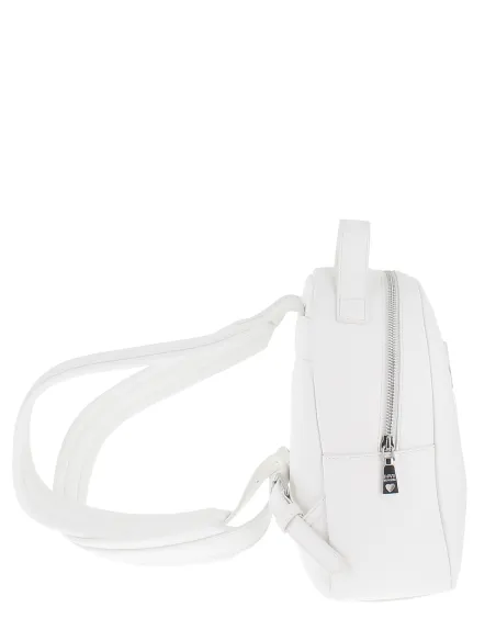 Love Moschino Mittlerer Rucksack, weiß