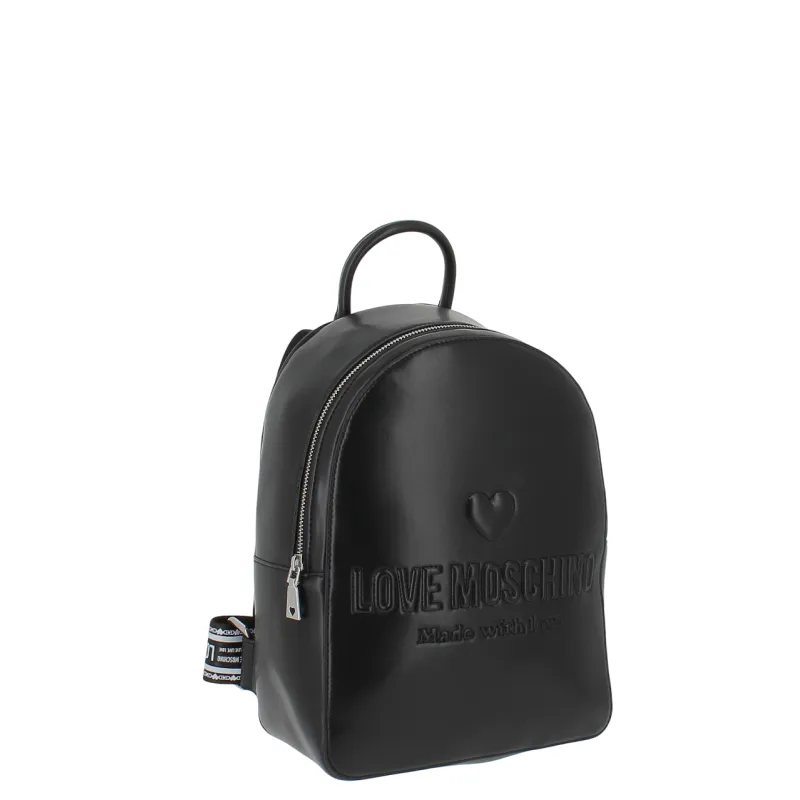 Zaino donna con logo Love Moschino, nero 2