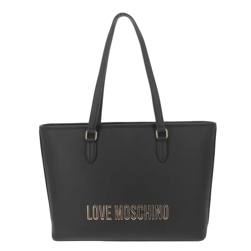 Love Moschino large shopping bag, black
