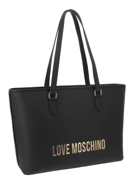 Love Moschino große Einkaufstasche, schwarz