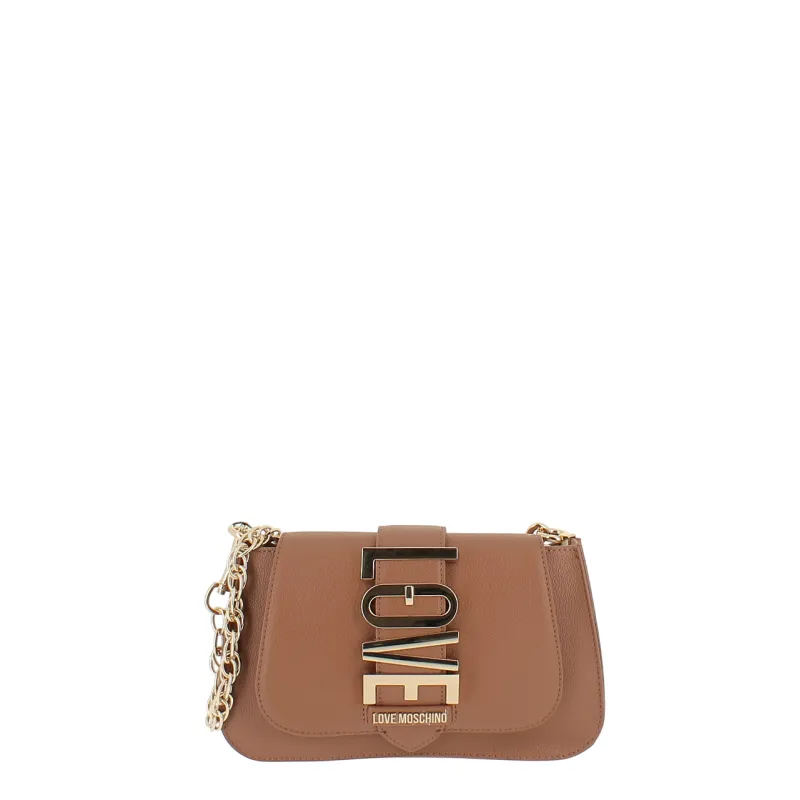 Borsa donna Love Moschino, cammello