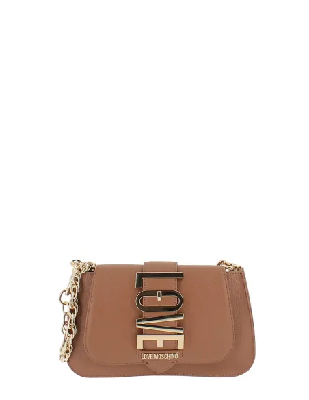 Borsa donna Love Moschino, cammello