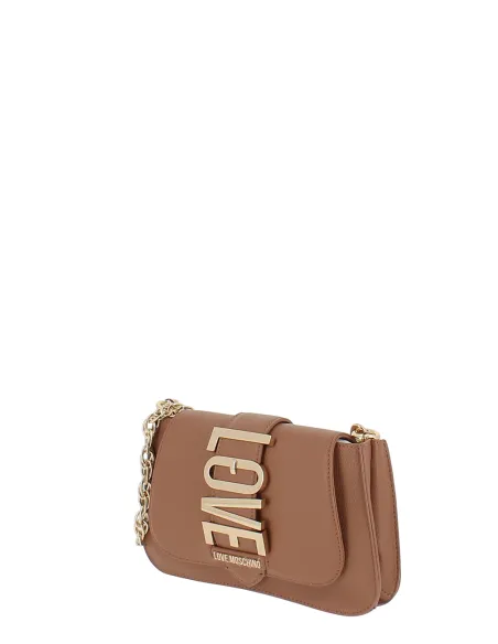 Borsa donna Love Moschino, cammello