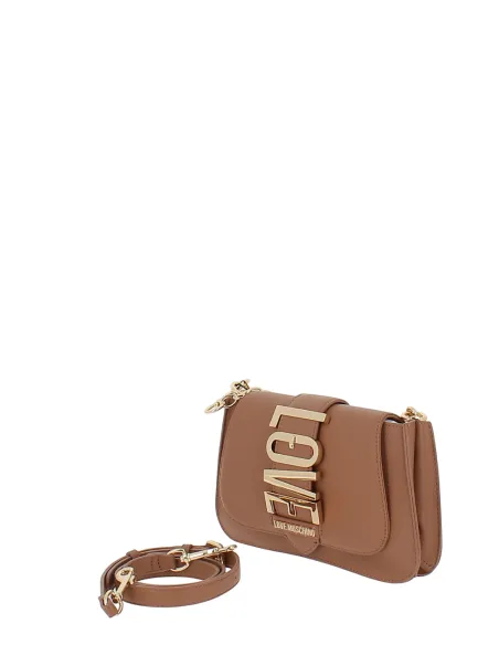Borsa donna Love Moschino, cammello