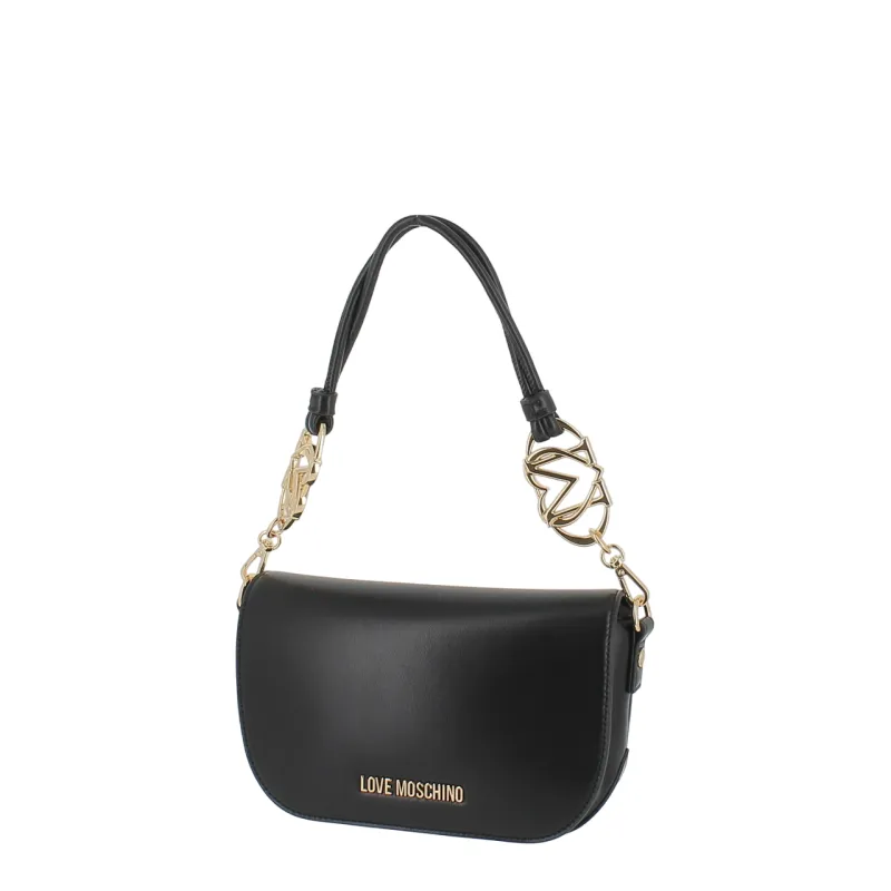 Borsa donna a spalla Love Moschino, nera 2