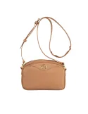 Piero Guidi leather cross-body bag, biscuit