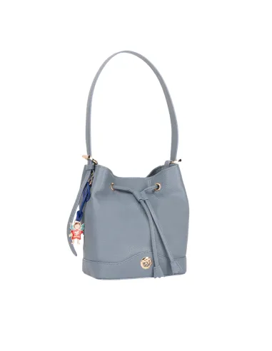 Piero Guidi leather bucket bag, light...