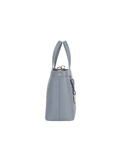 Piero Guidi leather handbag, light blue